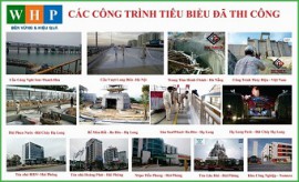 Các công trình chống thấm tiêu biểu năm 2017